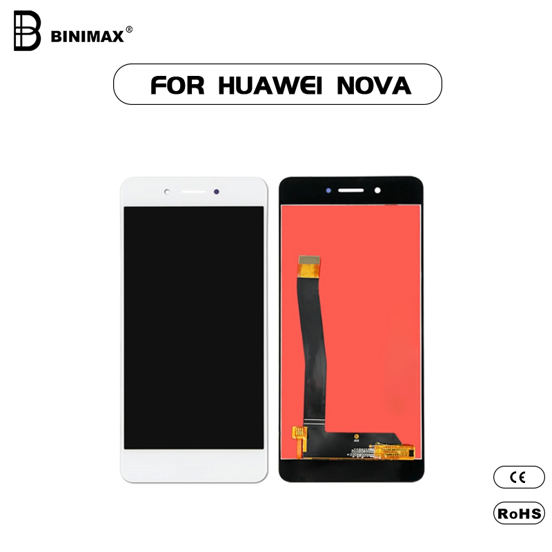 LCD obrazovka pro mobilní telefon Binimax nahraditelný displej pro HW novu
