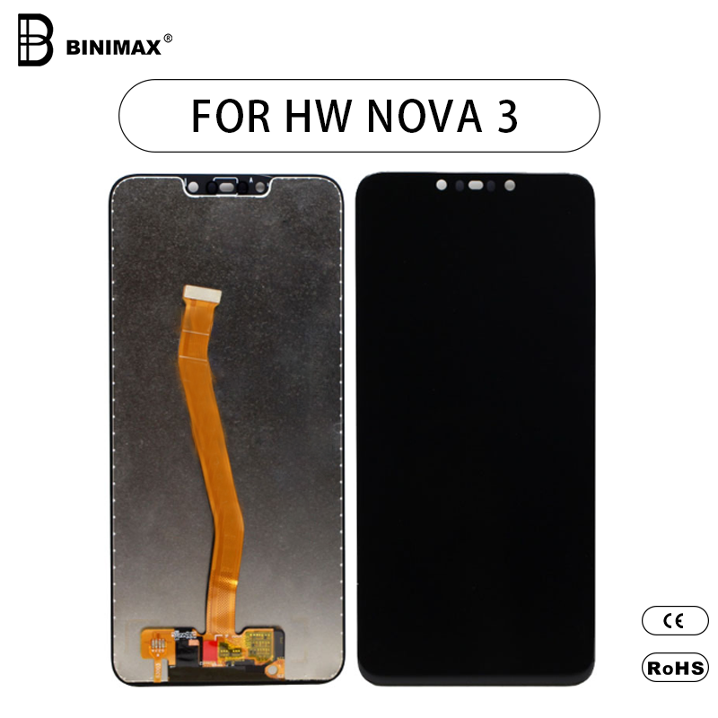 Mobilní telefon LCD obrazovka Binimax nahradit displej pro HW nova 3